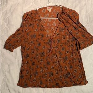 Long sleeve trendy shirt